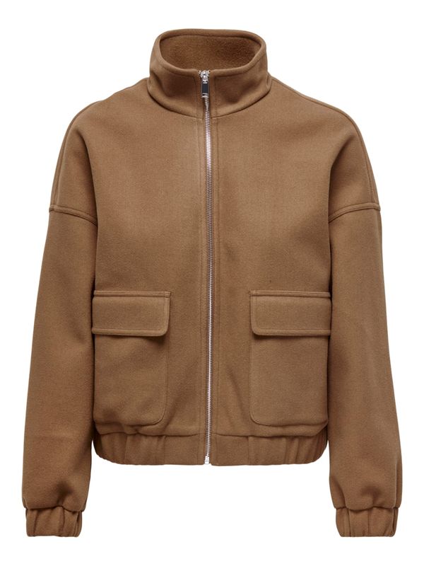 ONLY ONLY Преходно яке  кафяво