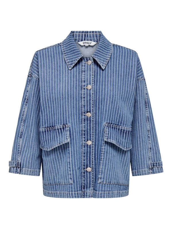 ONLY ONLY Преходно яке 'Kirsi'  син деним / мръсно бяло