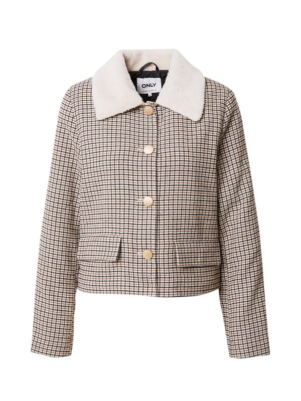 ONLY ONLY Преходно яке 'LALA'  бежово / кафяво / карамел