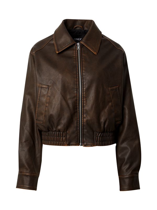 ONLY ONLY Преходно яке 'MINDY'  тъмнокафяво