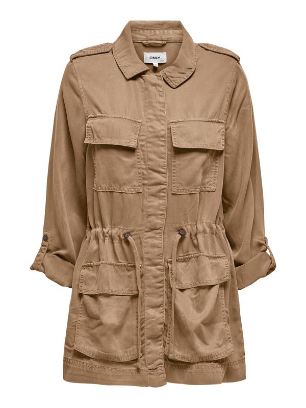 ONLY ONLY Преходно яке 'NEW KENYA'  светлокафяво