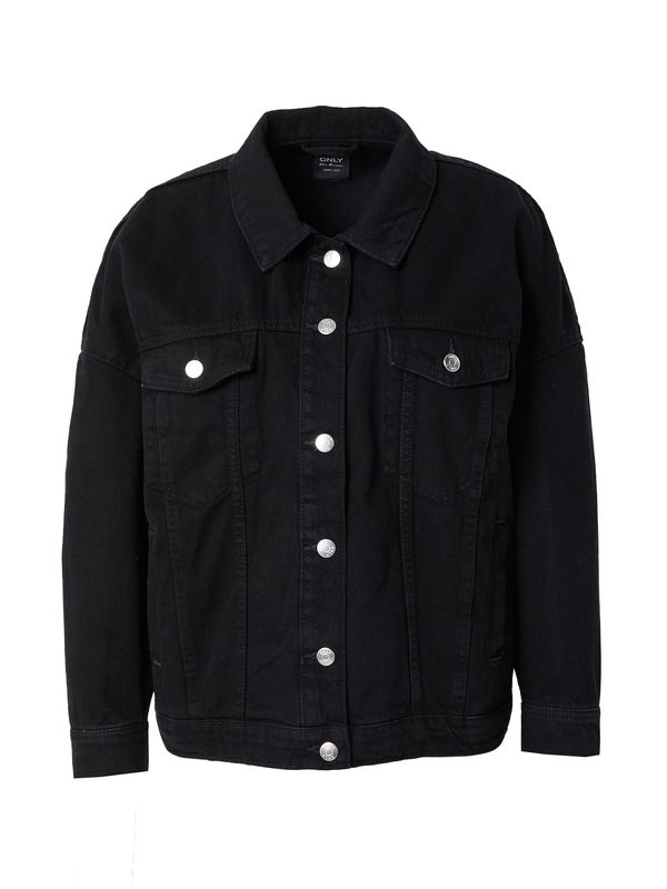 ONLY ONLY Преходно яке 'SAFE CAROLINE'  черен деним