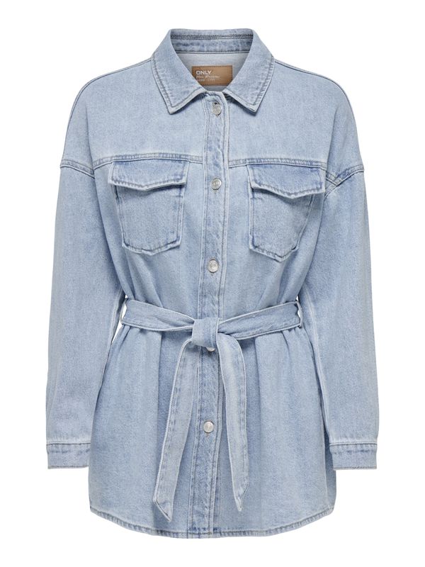 ONLY ONLY Преходно яке 'Sophia'  светлосиньо