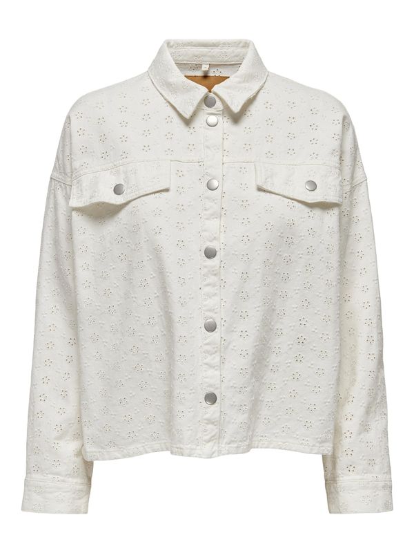 ONLY ONLY Преходно яке 'Uma-Terese'  бял деним