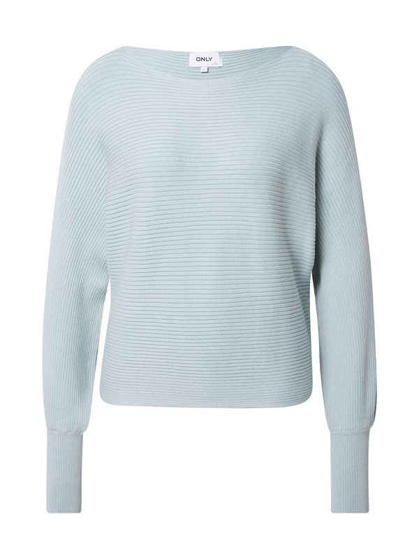 ONLY ONLY Пуловер 'Adeline'  опушено синьо