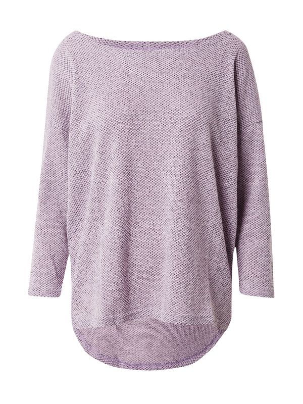 ONLY ONLY Пуловер 'ALBA'  люляк / черно