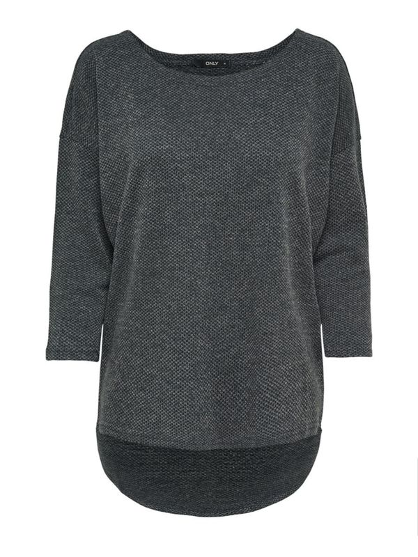 ONLY ONLY Пуловер 'Alba'  сив меланж