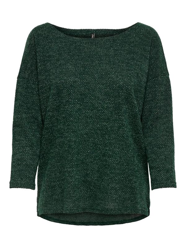 ONLY ONLY Пуловер 'Alba'  тъмнозелено