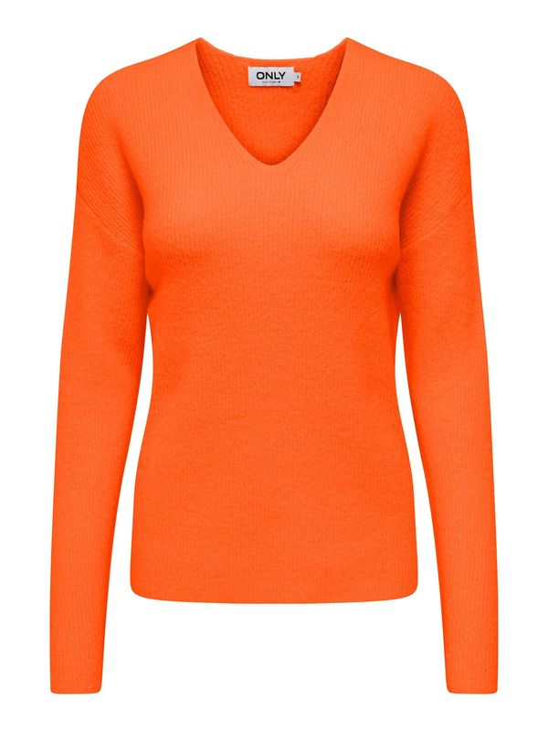 ONLY ONLY Пуловер 'CAMILLA'  оранжево