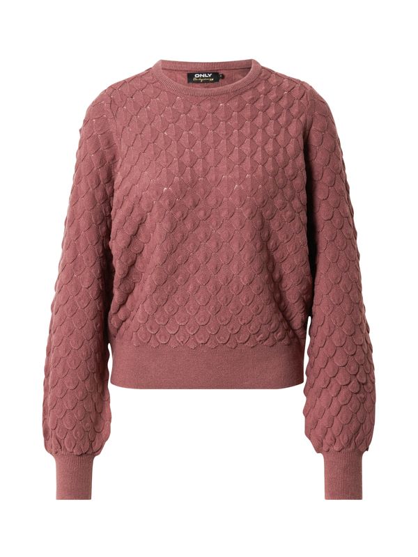 ONLY ONLY Пуловер  червено-виолетово