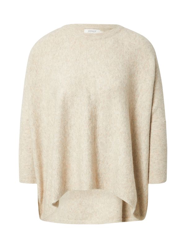 ONLY ONLY Пуловер 'Evelin'  телесен цвят
