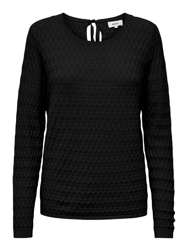 ONLY ONLY Пуловер 'FAYE'  черно