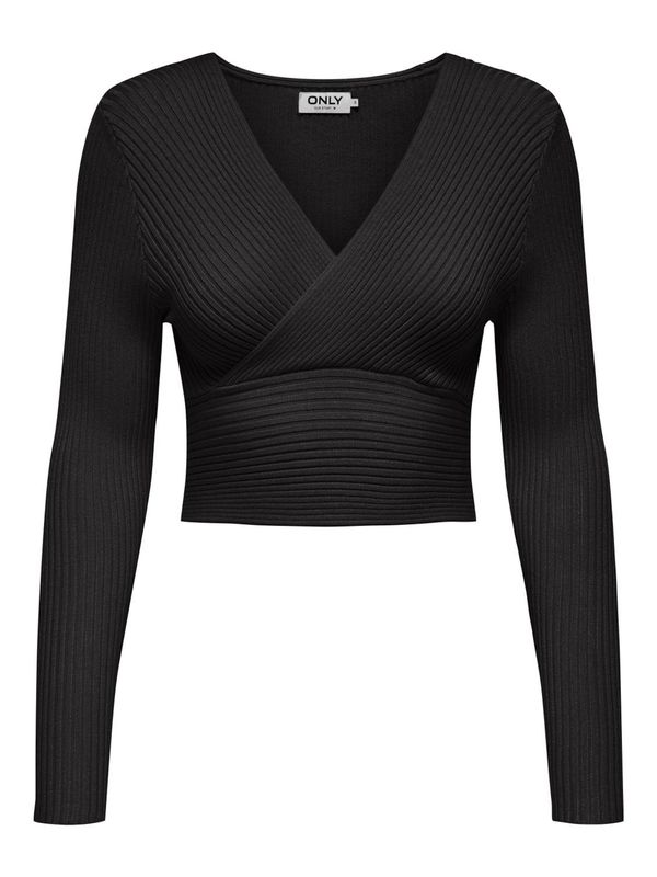 ONLY ONLY Пуловер 'HONOR'  черно