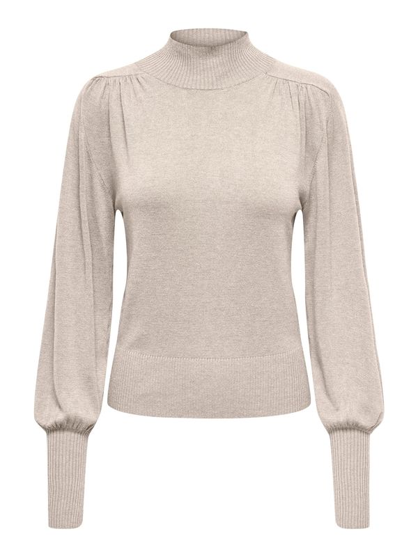 ONLY ONLY Пуловер 'Julia'  сиво-бежово