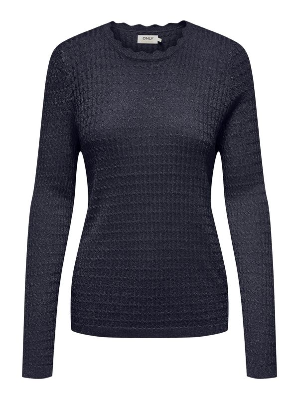 ONLY ONLY Пуловер 'JULIETTE'  нощно синьо