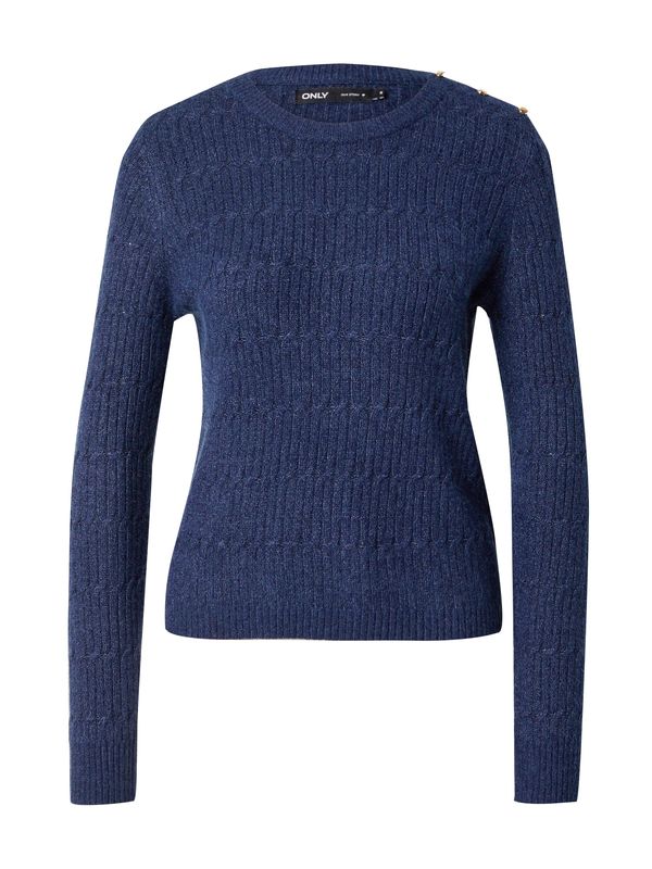 ONLY ONLY Пуловер 'KATIA'  нощно синьо