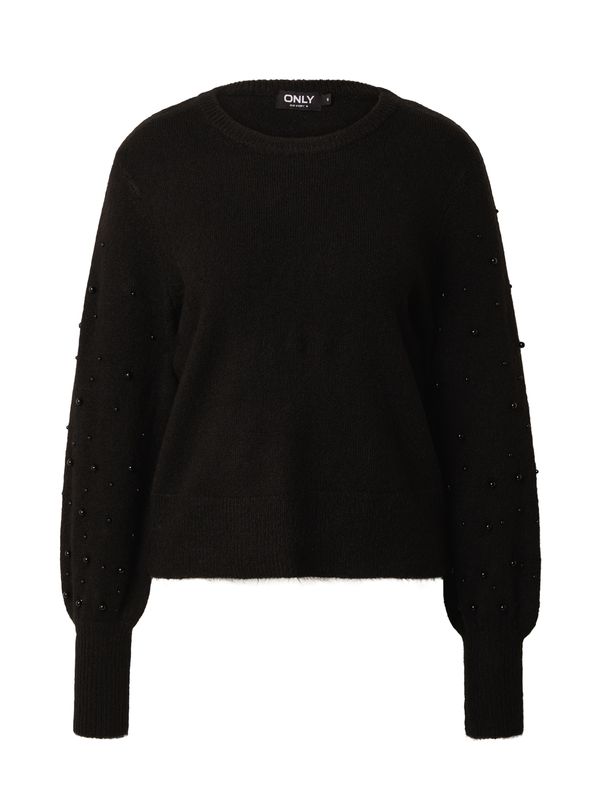 ONLY ONLY Пуловер 'KINNE'  черно