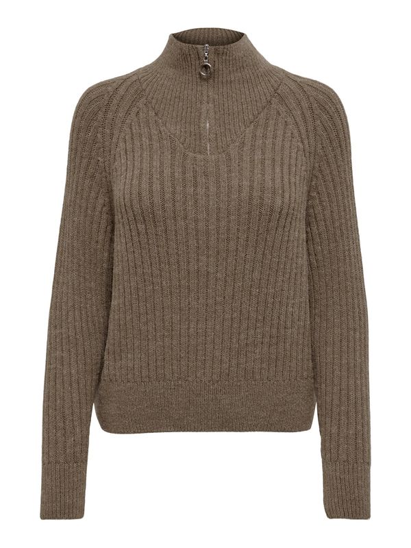 ONLY ONLY Пуловер 'Leise Freya'  кафяво