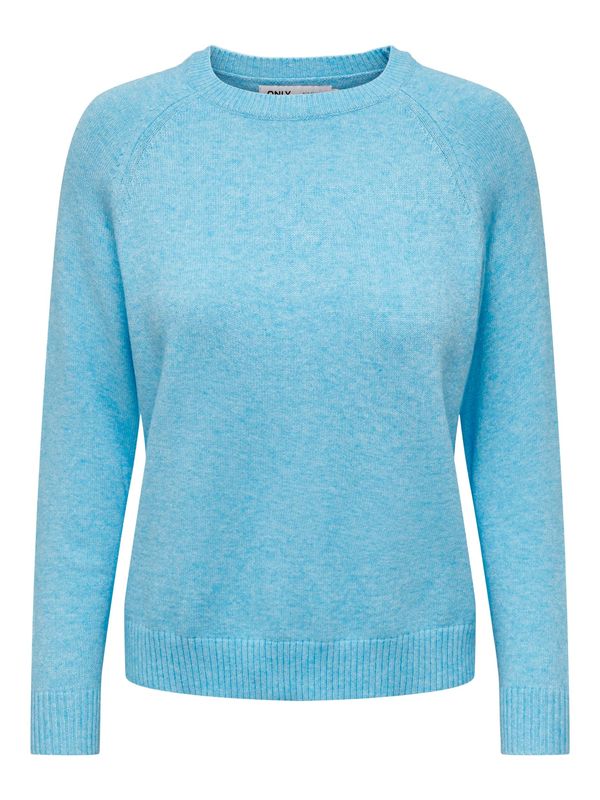 ONLY ONLY Пуловер 'Lesly Kings'  небесносиньо
