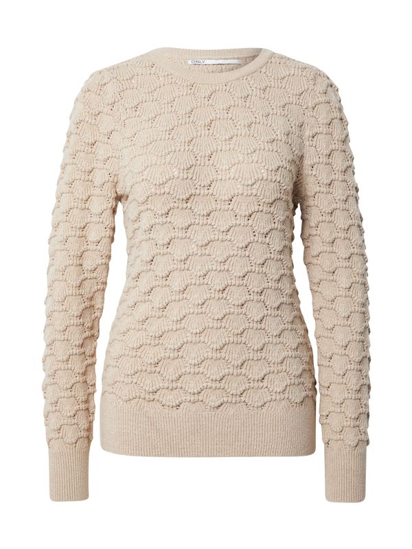 ONLY ONLY Пуловер 'MAXINE'  бежово