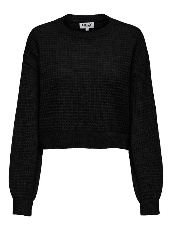 ONLY ONLY Пуловер 'MIKANI'  черно