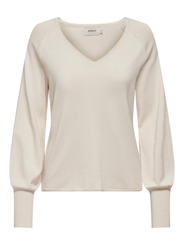 ONLY ONLY Пуловер 'MILA'  светлобежово