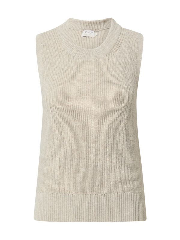 ONLY ONLY Пуловер 'Paris'  бежово меланж