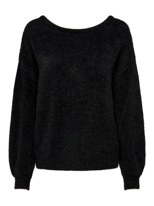 ONLY ONLY Пуловер 'PIUMO'  черно