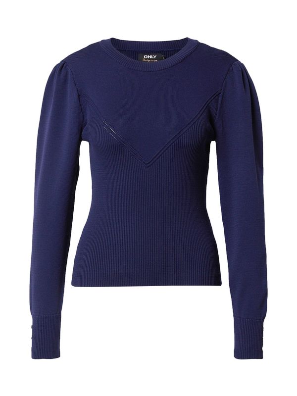 ONLY ONLY Пуловер 'SALLY'  нейви синьо