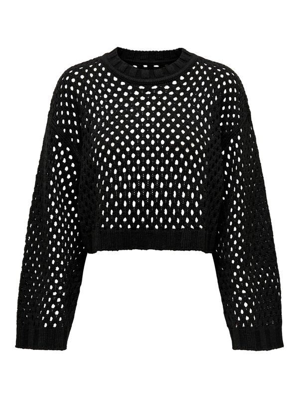 ONLY ONLY Пуловер 'Smilla'  черно