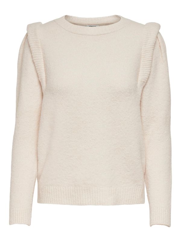 ONLY ONLY Пуловер 'Sunflower'  бежово