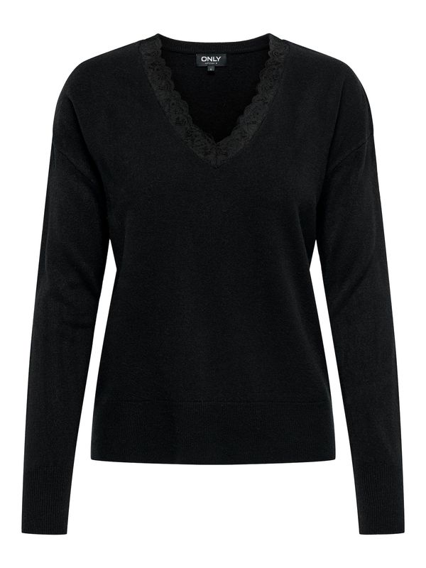 ONLY ONLY Пуловер 'Sunny'  черно