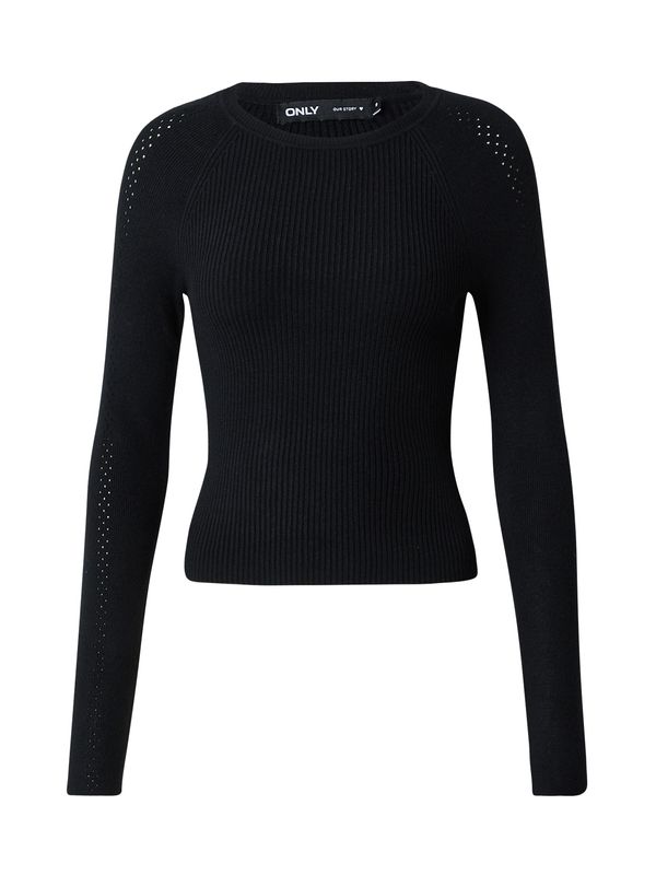 ONLY ONLY Пуловер 'TANDI'  черно