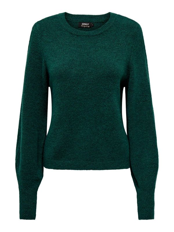 ONLY ONLY Пуловер  тъмнозелено