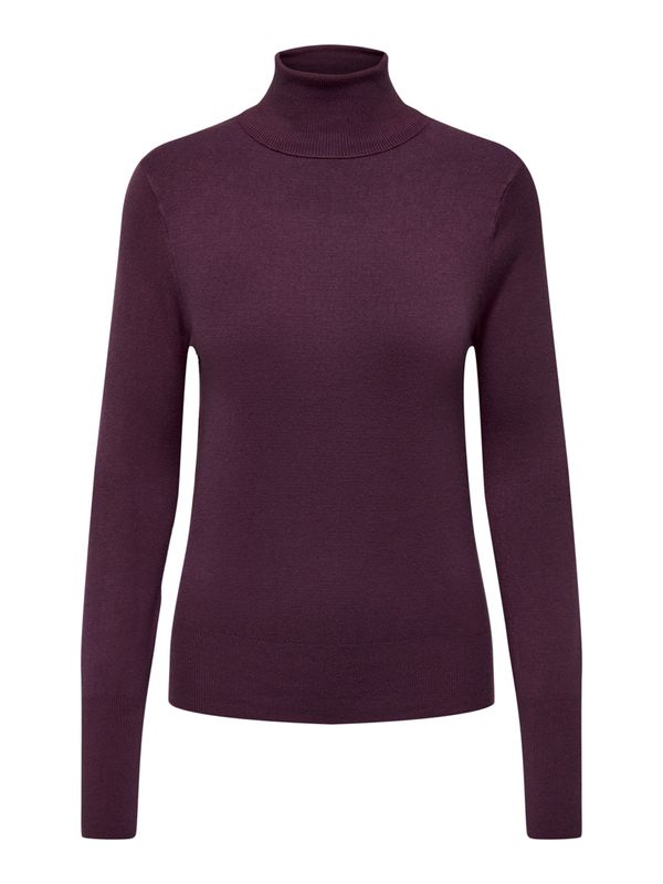 ONLY ONLY Пуловер 'VENICE LIFE'  лилав / слива