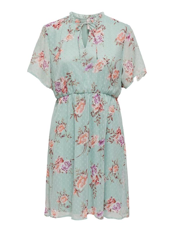 ONLY ONLY Рокля 'AIDA ELISA'  мента / тъмнозелено / люляк / оранжево