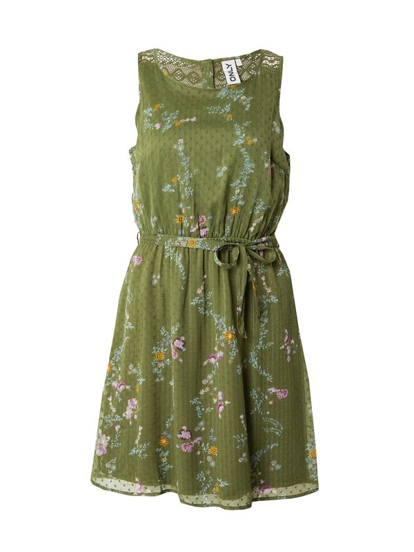 ONLY ONLY Рокля 'AIDA ELISA'  синьо / зелено / лилав / оранжево