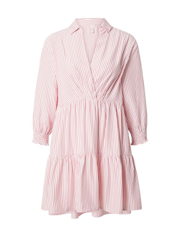 ONLY ONLY Рокля 'ASHA SARAH'  червено / бяло