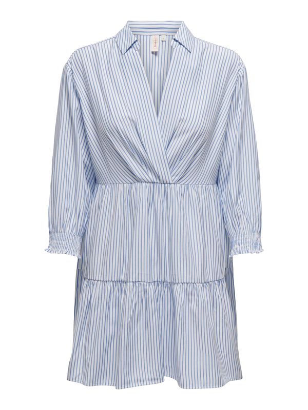 ONLY ONLY Рокля 'ASHA SARAH'  кралско синьо / бяло