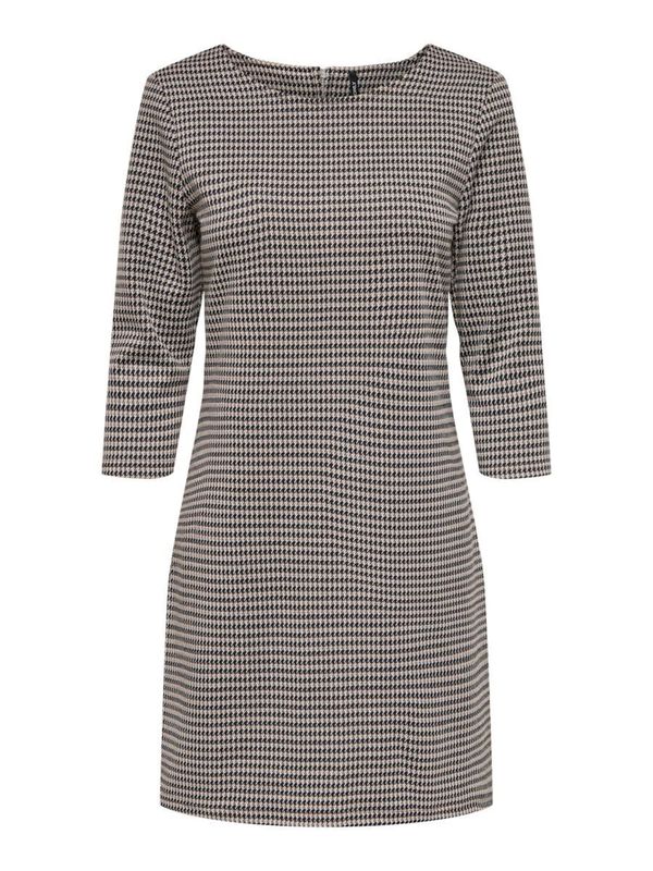 ONLY ONLY Рокля 'Brilliant'  кафяво / камък / черно