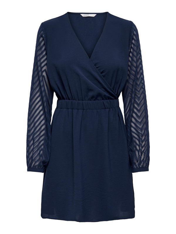 ONLY ONLY Рокля 'LISA'  нейви синьо