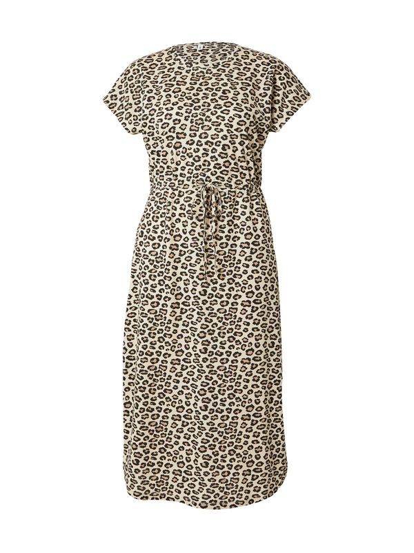 ONLY ONLY Рокля 'MAY'  кремаво / светлобежово / черно