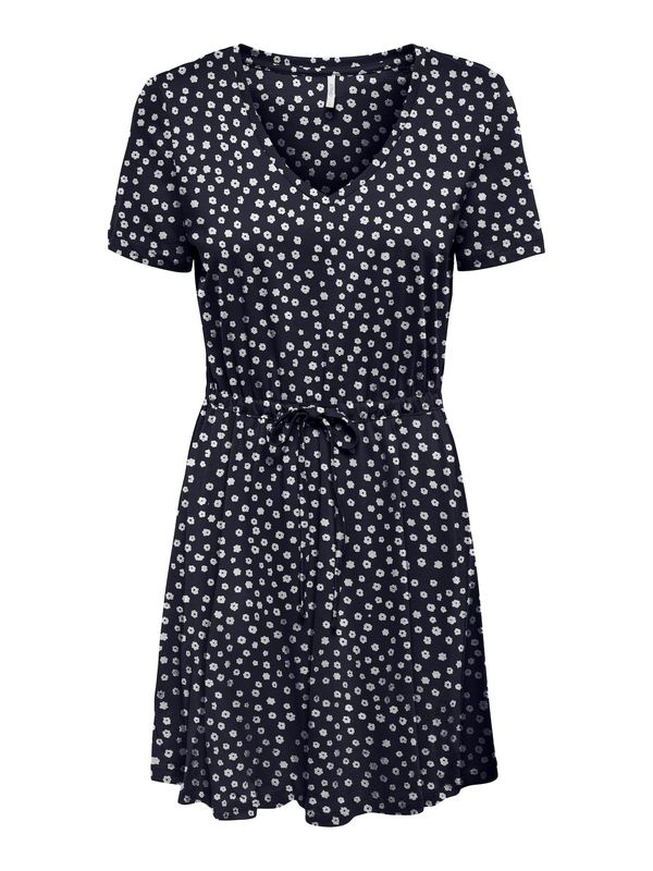 ONLY ONLY Рокля 'MAY'  нощно синьо / бяло