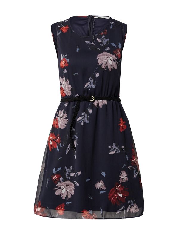 ONLY ONLY Рокля 'MEDINA'  опушено синьо / нощно синьо / лилав / червено