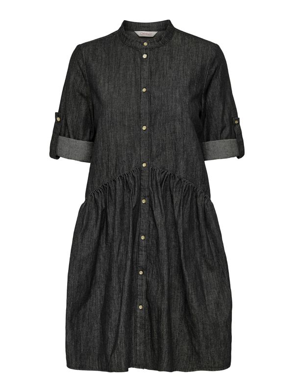 ONLY ONLY Рокля тип риза 'Chicago'  черен деним