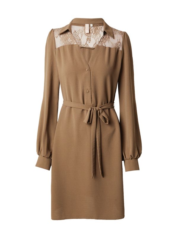 ONLY ONLY Рокля тип риза 'METTE'  умбра