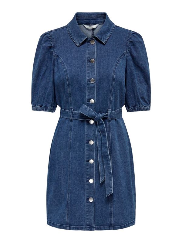 ONLY ONLY Рокля тип риза 'VIBBE'  тъмносиньо