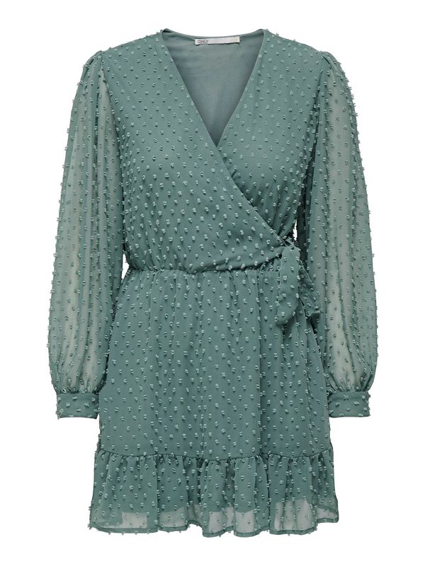 ONLY ONLY Рокля ' TIVA'  зелено