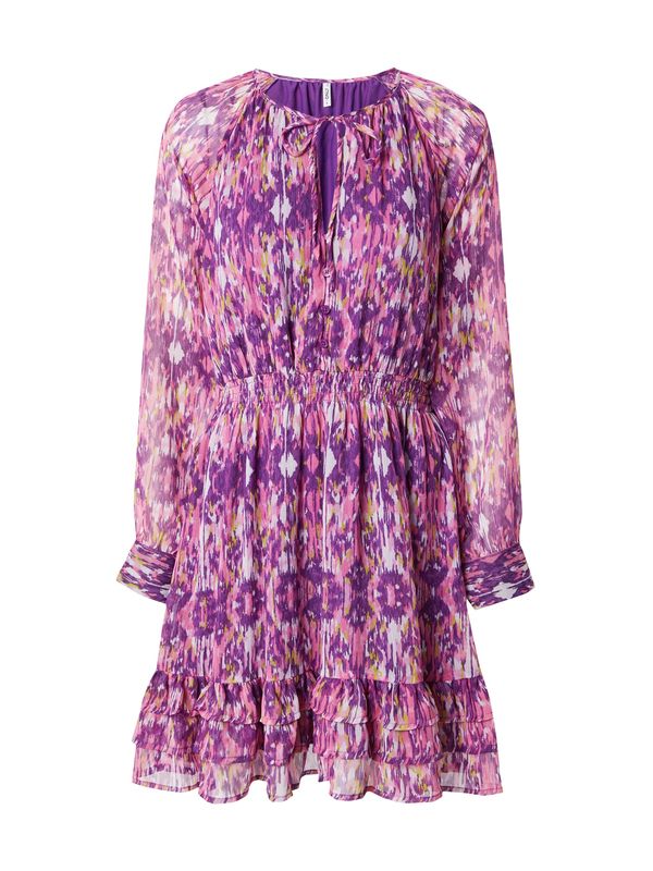 ONLY ONLY Рокля 'VIVA'  киви / тъмнолилаво / розово / бяло