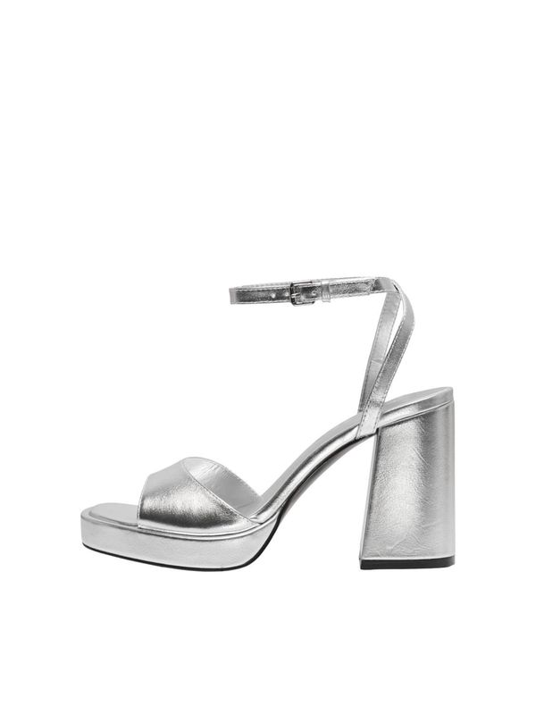 ONLY ONLY Сандали 'ARLO-1'  сребърно